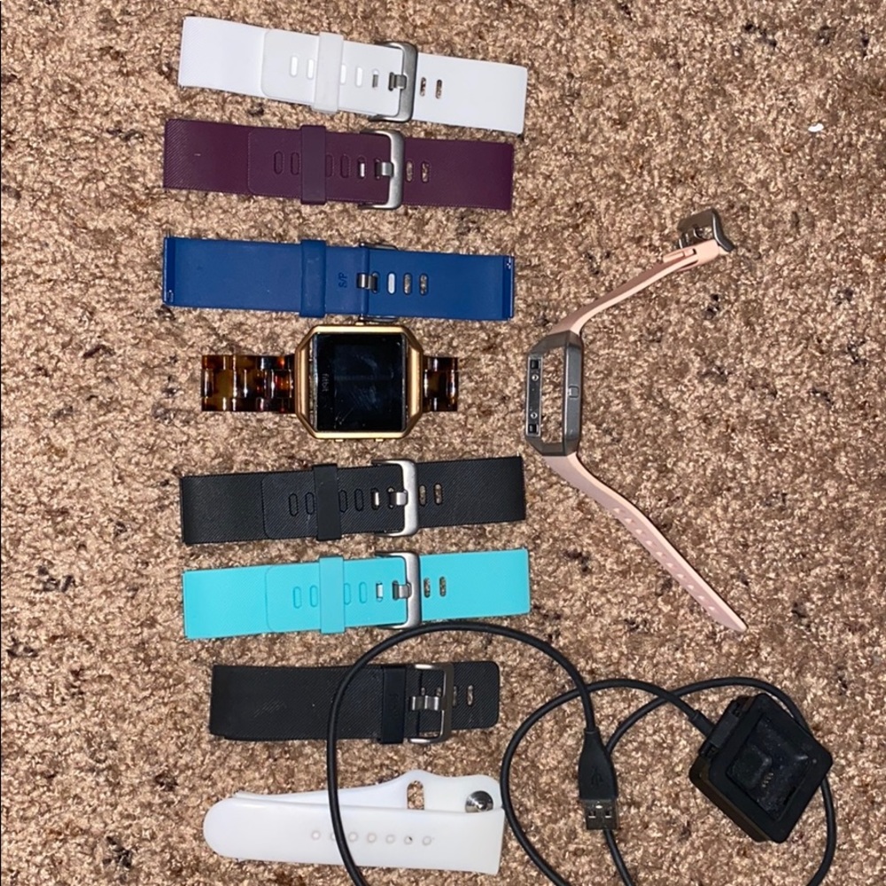 Fit Bit Blaze watch and bands